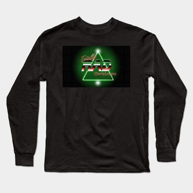 Totally Rad Tree Long Sleeve T-Shirt by Totally Rad Christmas